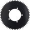 Garbaruk Aero Round Chainring 5-Arm 110 mm BCD - black/56 