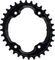 absoluteBLACK Plateau Ovale 1X pour Shimano XTR M9000 - black/32 