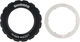 Shimano Disque de Frein SM-RT64 Center Lock Denture Externe pour Deore - argenté-noir/180 mm