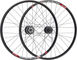 bc basic Mountain Alivio Disc 6-Loch DT Swiss 533D 26" Laufradsatz - schwarz/26" Satz (VR 9x100 Dynamo + HR 10x135) Shimano