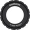 Shimano Bremsscheibe RT-MT900 Center Lock Außenverzahnung für XTR - silber-schwarz/180 mm