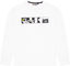 Cinelli Acid Long Sleeve T-Shirt - white/M