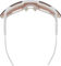 POC Lunettes de Sport Devour Modèle 2024 - hydrogen white/clarity trail-partly sunny silver