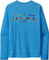 Patagonia Shirt Capilene Cool Daily Graphic L/S - unity fitz-vessel blue-xdye/M