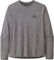 Patagonia Shirt Capilene Cool Daily Graphic L/S - 73 skyline-feather grey/M