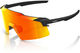 100% Aerocraft Hiper Sports Glasses - soft tact black/hiper red multilayer mirror