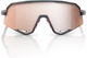 100% Gafas de deporte Slendale Hiper - gloss carbon fiber/hiper crimson-silver