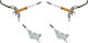 Trickstuff Set de frenos de disco Maxima d+t Modelo 2024 - silber-orange/set (RD + RT)