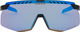 uvex pace stage S CV Sportbrille - black matt/mirror blue