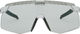 uvex pace stage S V Sportbrille - white matt/mirror green