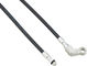 Trickstuff Beta Kevlar Brake Line Kit Angled/Straight for Piccola - black-silver/1700 mm