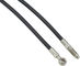 Trickstuff Goodridge Brake Line Kit Banjo/Straight for Maxima/Direttissima - black-silver/1700 mm