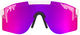 Pit Viper The Original Double Wide Polarized Sports Glasses - la brights/polarized pink