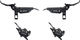 SRAM Maven Silver v+h Set Scheibenbremse - black anodized/Satz (VR + HR)