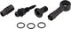 Trickstuff Kit de connexion Beta Kevlar Banjo / droit 6 mm - noir/universal