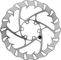 GALFER Fixed Disc Shark 1.8 mm MTB 6-bolt Brake Rotor - silver/160 mm