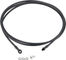 Trickstuff Beta Kevlar Brake Line Kit Banjo / Straight for Piccola - black-silver/1700 mm