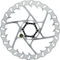 GALFER Fixed Disc Shark 2 mm MTB Center Lock Brake Rotor - silver/180 mm