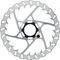 GALFER Fixed Disc Shark 2 mm MTB Center Lock Brake Rotor - silver/180 mm