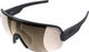 POC Aim Brille - uranium black/clarity trail-partly sunny light silver