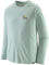 Patagonia Capilene Cool Trail Graphic L/S Shirt - lose it-wispy green/L