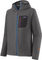 Patagonia R1 Air Full-Zip Hoody Pullover - forge grey/M