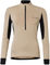 VAUDE Womens Kuro Halfzip LS Jersey - linen/36