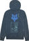 Fox Head Throttle Oversized Fleece Sweater - dark vintage blue/M