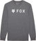 Fox Head Camiseta Absolute LS Tech Tee - heather graphite grey/M