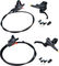 Shimano Deore v+h Set Scheibenbremse BR-M6100 J-Kit - schwarz/Satz (VR + HR)