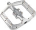 Burgtec Penthouse Flat MK5 B-Rage Edition Plattformpedale - rhodium silver/universal