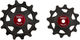 BBB Galets de Dérailleur RollerBoys Ceramic BDP-17 pour SRAM 12 vitesses - noir/12 dents (galet guide), 14 dents (galet tendeur)