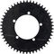 Garbaruk Aero Round Chainring 5-Arm 110 mm BCD - black/50 tooth