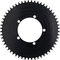 Garbaruk Aero Round Chainring 5-Arm 110 mm BCD - black/56 tooth