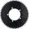 Garbaruk Aero Round Chainring 5-Arm 110 mm BCD - black/56 tooth