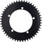 Garbaruk Aero Round Chainring 5-Arm 130 mm BCD - black/50 tooth