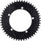 Garbaruk Aero Round Chainring 5-Arm 130 mm BCD - black/50 tooth