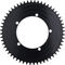 Garbaruk Aero Round Chainring 5-Arm 130 mm BCD - black/56 tooth