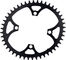 Garbaruk Oval Chainring 104 mm BCD Single Speed - black/46 tooth