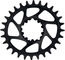 Garbaruk Oval Chainring GXP/DUB Boost Direct Mount Single Speed - black/28 tooth