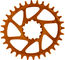 Garbaruk Oval Chainring GXP/DUB Boost Direct Mount Single Speed - orange/32 tooth