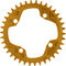 Garbaruk Chainring Round 104 mm BCD Single-Speed - gold/38 tooth