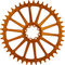 Garbaruk Round Chainring AXS Road/CX SRAM Direct Mount 8-Bolt Single - orange/42 tooth