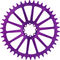 Garbaruk Round Chainring AXS Road/CX SRAM Direct Mount 8-Bolt Single - violet/42 tooth