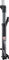 RockShox Recon Silver RL Solo Air OneLoc Remote 27.5" Suspension Fork - gloss black/5 mm Quick Release/100 mm/42 mm/1 1/8"/100 mm/27.5" (650B)/100 mm/100 mm