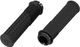 Peatys Monarch Grips Knurl Lock-On Lenkergriffe - black/thick