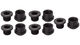 Wolf Tooth Components Set de tornillos de plato 5 brazos 6 mm - black/6 mm