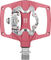 KCNC AM Trap Click / Platform Pedals - pink bling