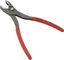 Knipex Alicates de agarre frontal TwinGrip - rojo