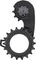 absoluteBLACK Galets de Dérailleur HOLLOWcage Carbon Ceramic Oversized Shimano 9250 - black/12 dents (galet guide), 18 dents (galet tendeur)